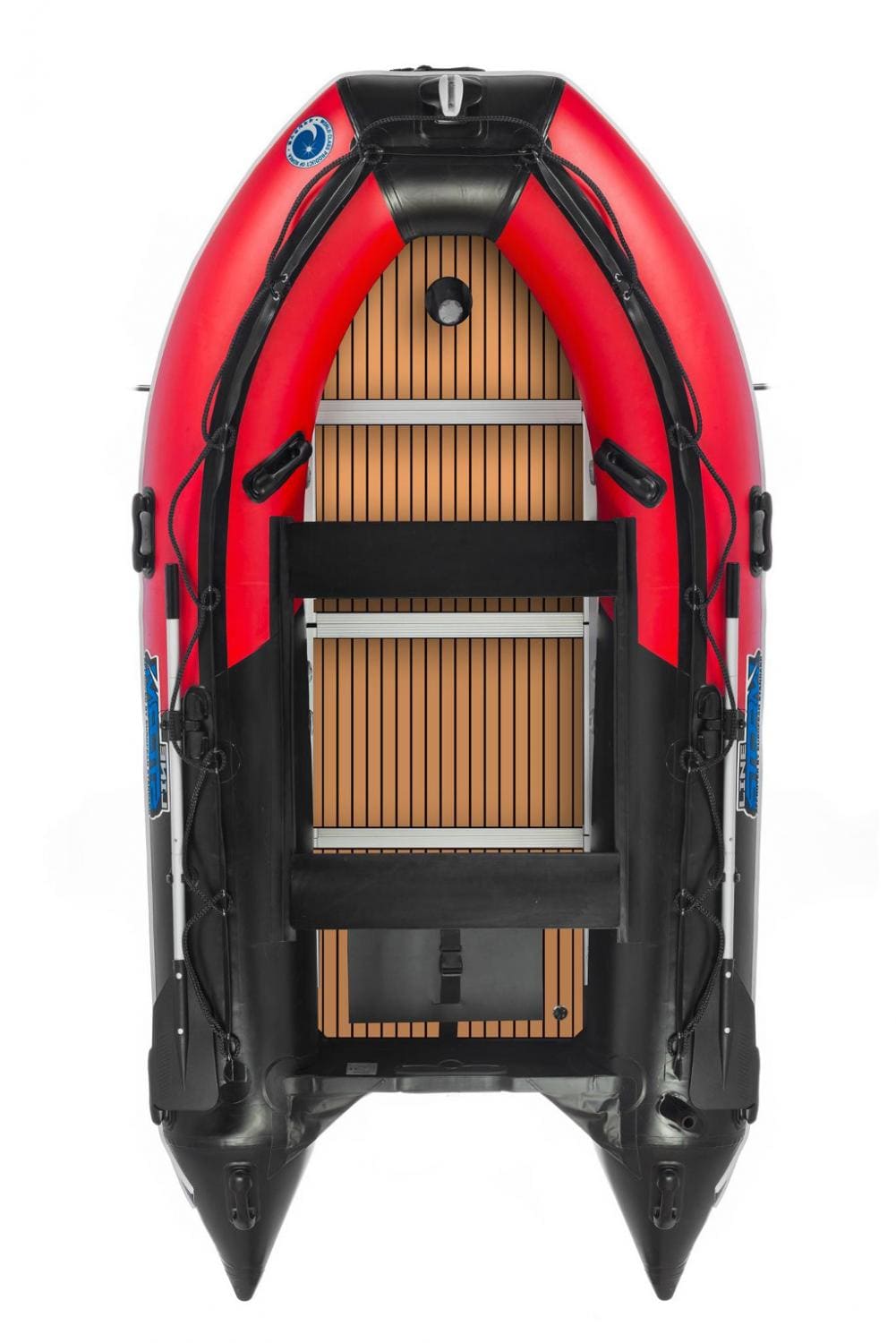 Купить Лодка ПВХ STORMLINE Flexiteek 380 (черно-зеленая/красно-черная) (2024) в Москве