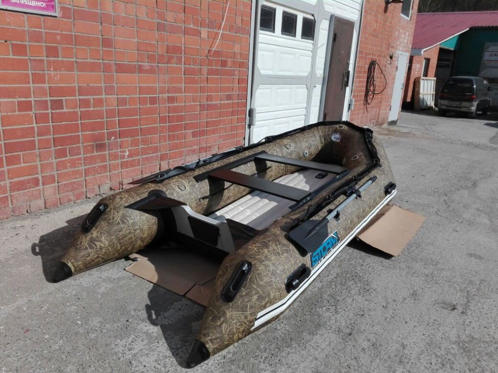 Купить Лодка ПВХ STORMLINE Heavy Duty Air 380 (2024) в Москве фото7