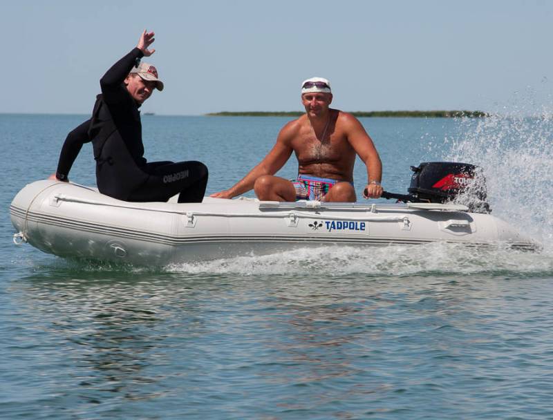 Купить Лодка ПВХ TADPOLE 270 в Москве фото4