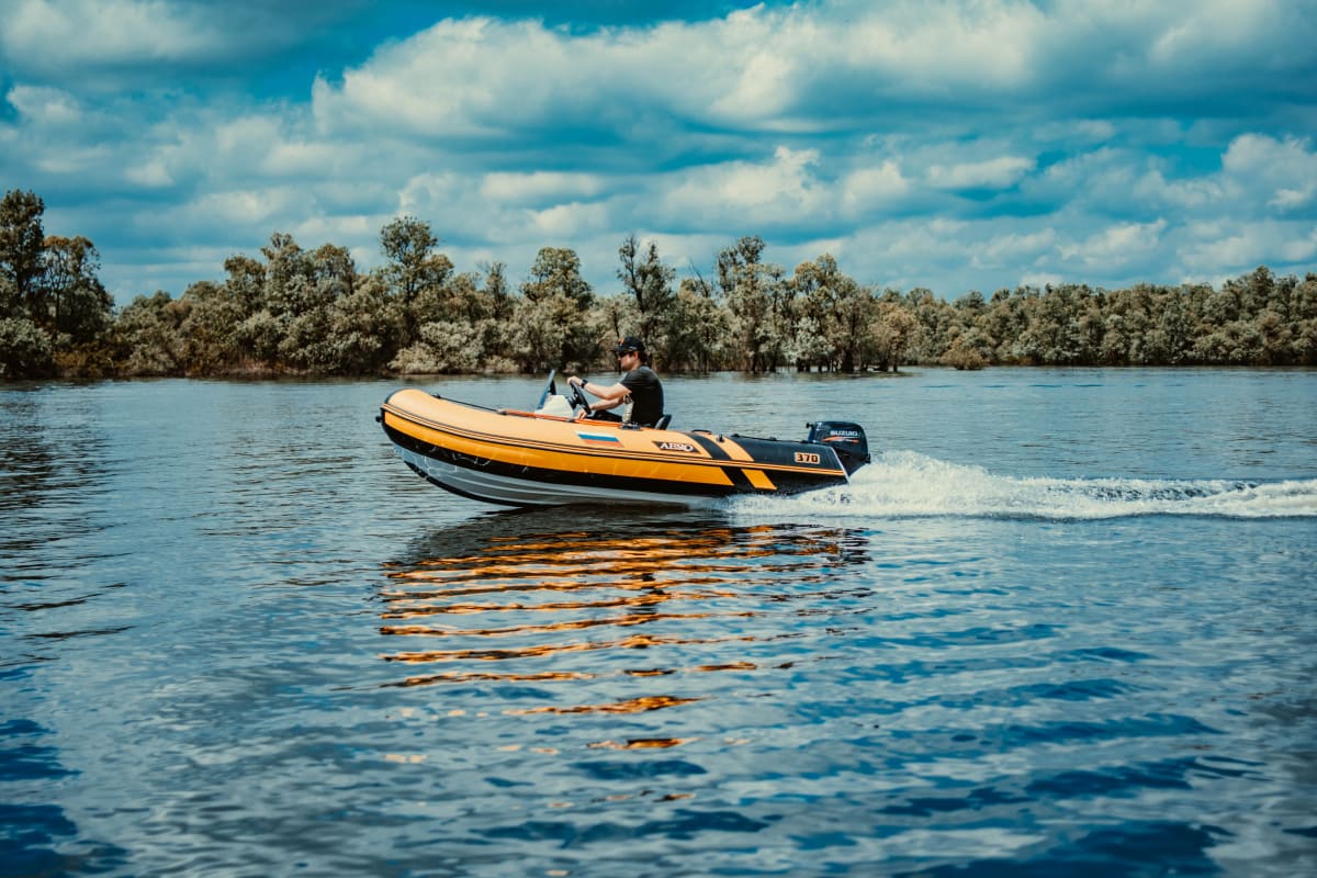 Купить Лодка РИБ АЭРО ОРЛАН 370 в Москве фото3