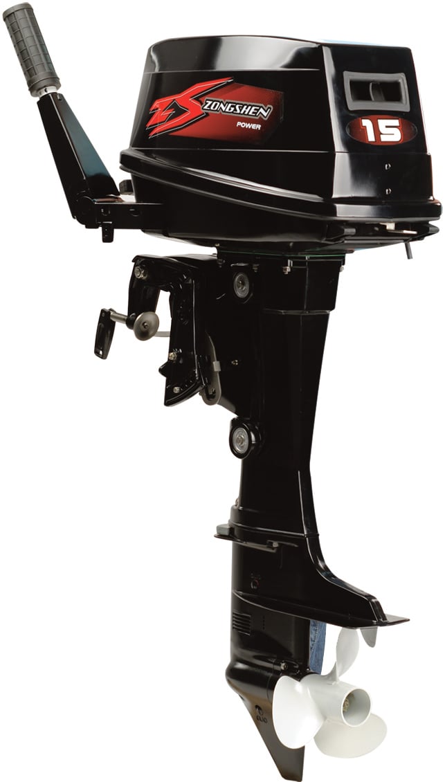 Купить 2х-тактный лодочный мотор ZONGSHEN T15BMS в Москве