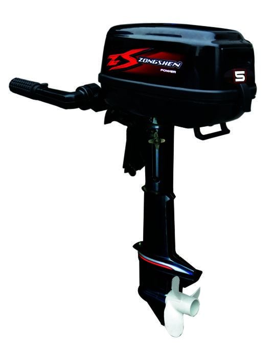 Купить 2х-тактный лодочный мотор ZONGSHEN T5 BMS в Москве
