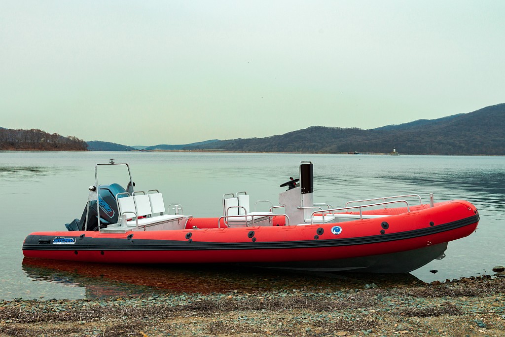 Купить Лодка РИБ STORMLINE OCEAN DRIVE EXTREME 730 (красный) АКЦИЯ в Москве фото6