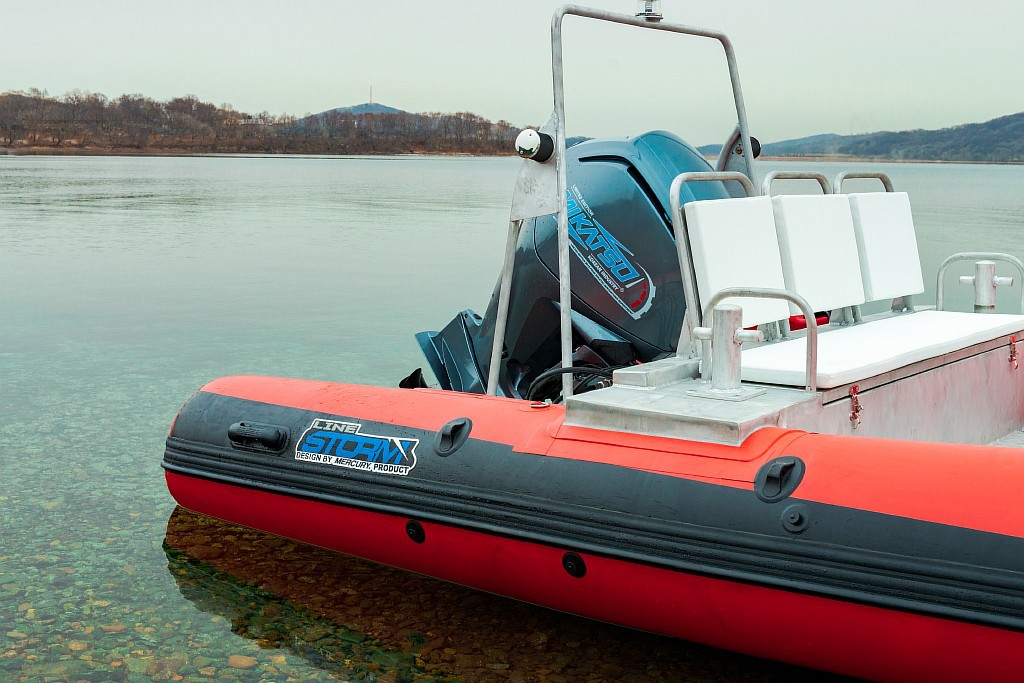 Купить Лодка РИБ STORMLINE OCEAN DRIVE EXTREME 730 (красный) АКЦИЯ в Москве фото7