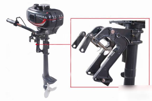 Купить 2х-тактный лодочный мотор HANGKAI M3.5 HP в Москве фото2