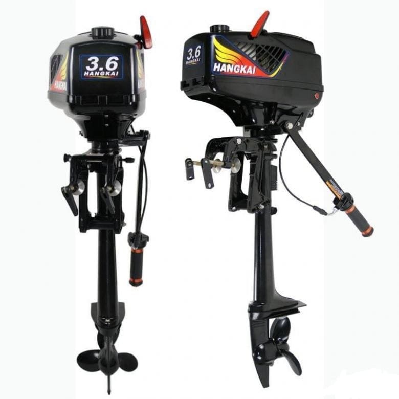 Купить 2х-тактный лодочный мотор HANGKAI M3.6 HP в Москве фото2