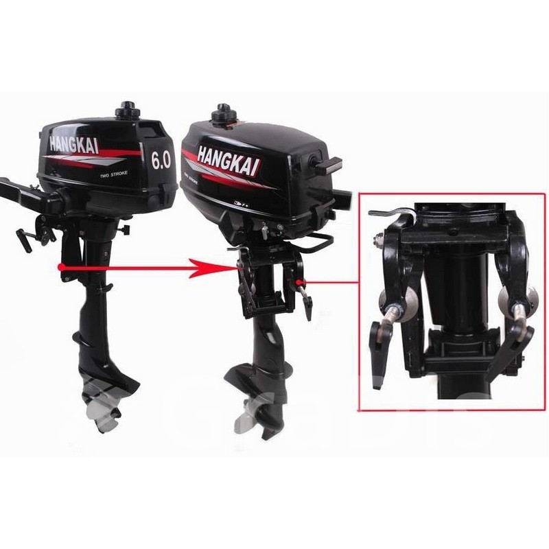 Купить 2х-тактный лодочный мотор HANGKAI M6 HP в Москве фото2