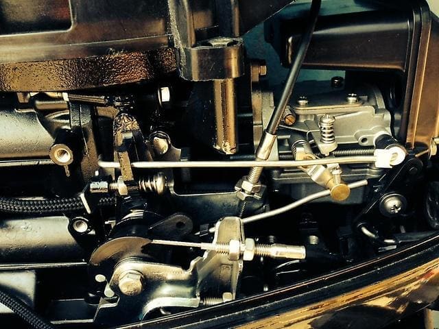 Купить 2х-тактный лодочный мотор HANGKAI M9.9 HP в Москве фото4