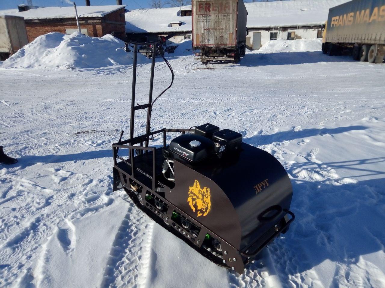 Купить Мотобуксировщик ДРУГ 13 л.с. в Москве фото4