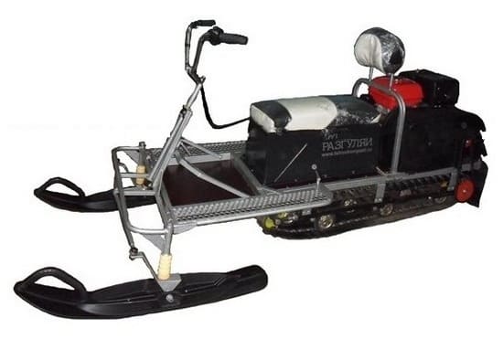 Купить Мотобуксировщик РАЗГУЛЯЙ-15 Комфорт с лыжным модулем в Москве