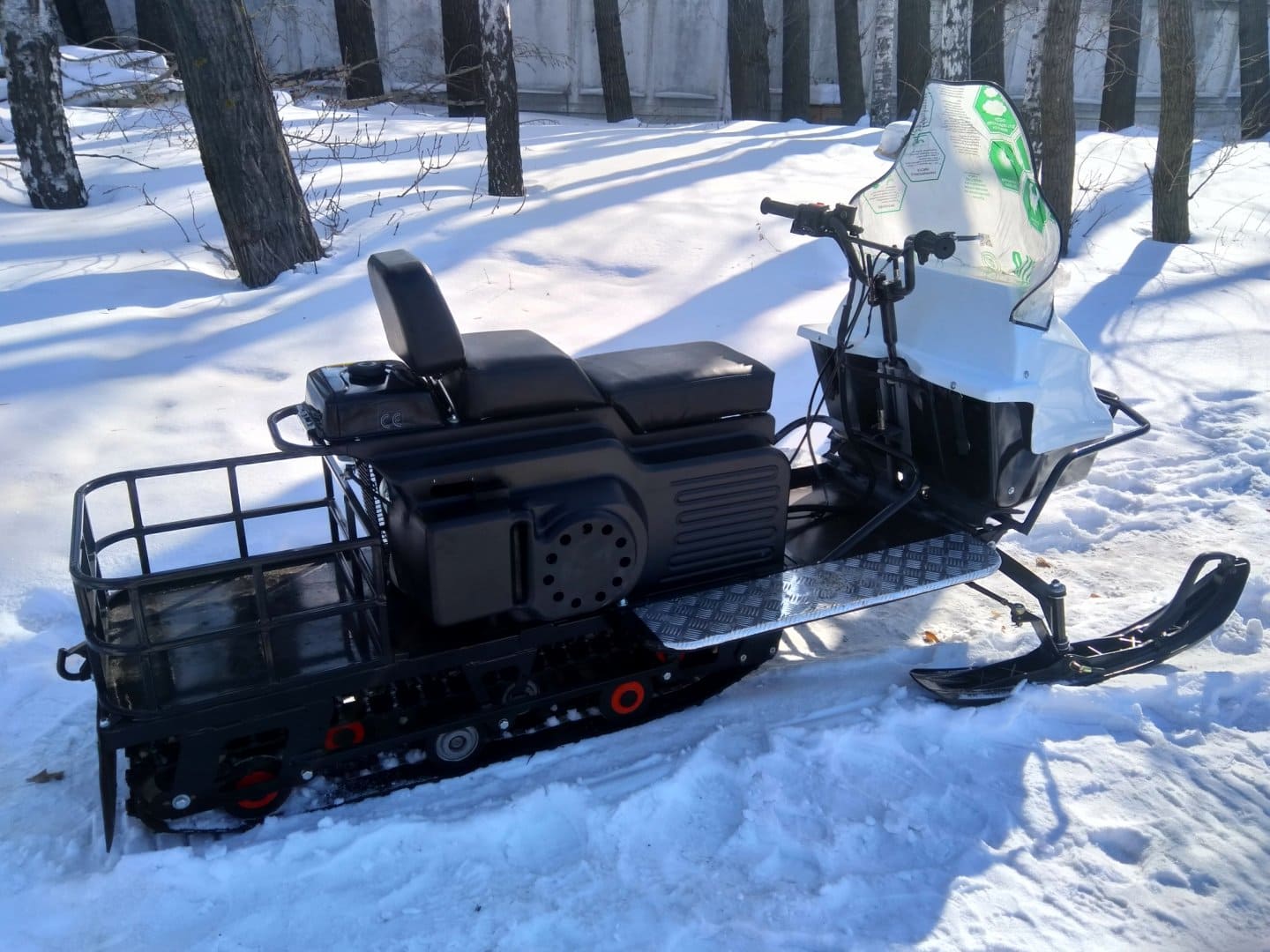Купить Мотобуксировщик РАЗГУЛЯЙ-17 Стандарт с лыжным модулем в Москве фото2