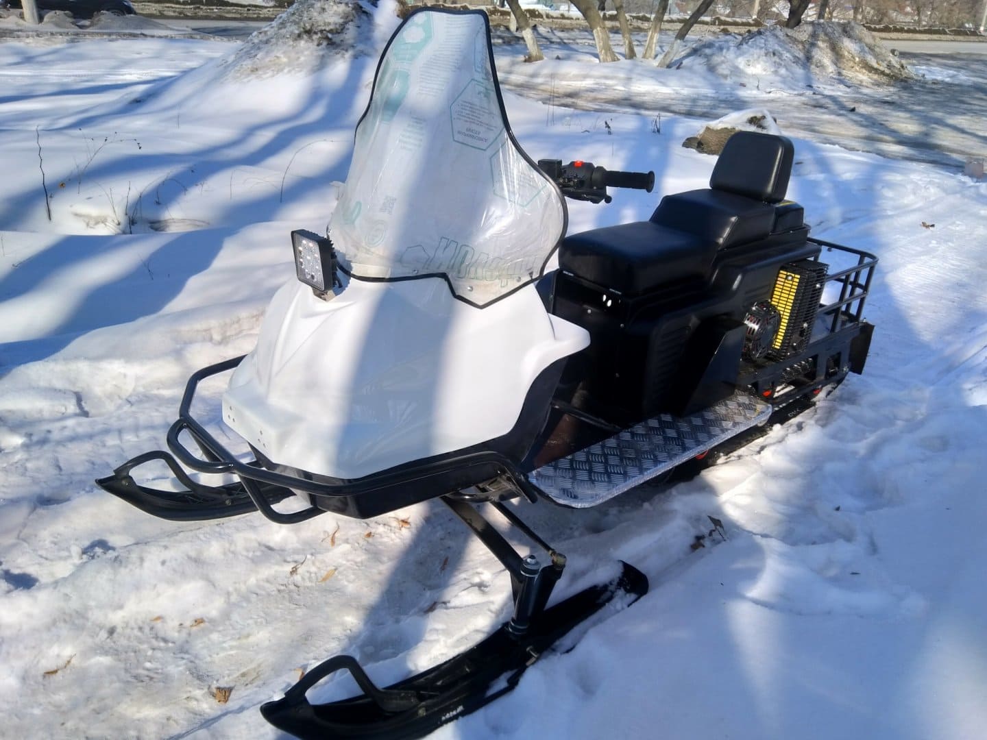 Купить Мотобуксировщик РАЗГУЛЯЙ-17 Стандарт с лыжным модулем в Москве фото4