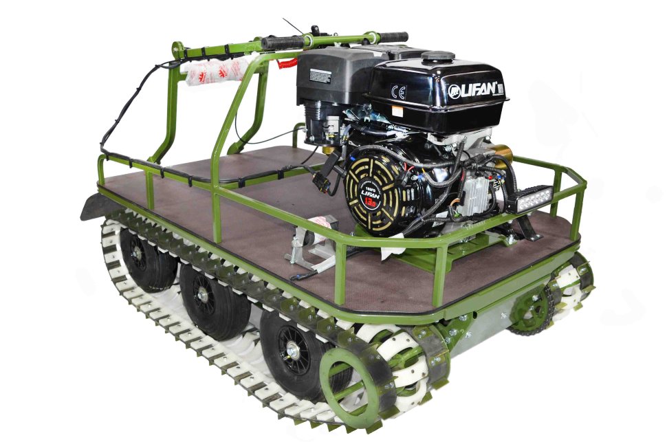 Купить Мотобуксировщик KOIRA TR С понижающим редуктором (для болот), всесезонный. 13 л.с. в Москве фото3