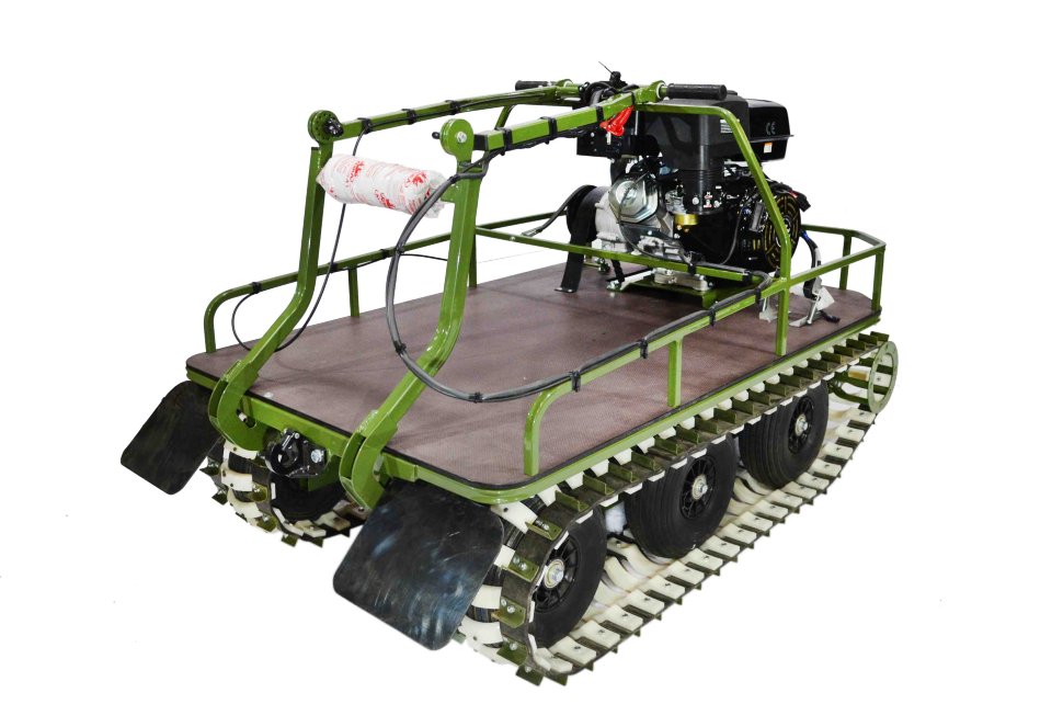 Купить Мотобуксировщик KOIRA TR С понижающим редуктором (для болот), всесезонный. 13 л.с. в Москве фото5