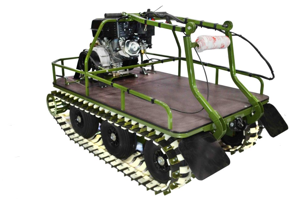 Купить Мотобуксировщик KOIRA TR С понижающим редуктором (для болот), всесезонный. 13 л.с. в Москве фото7