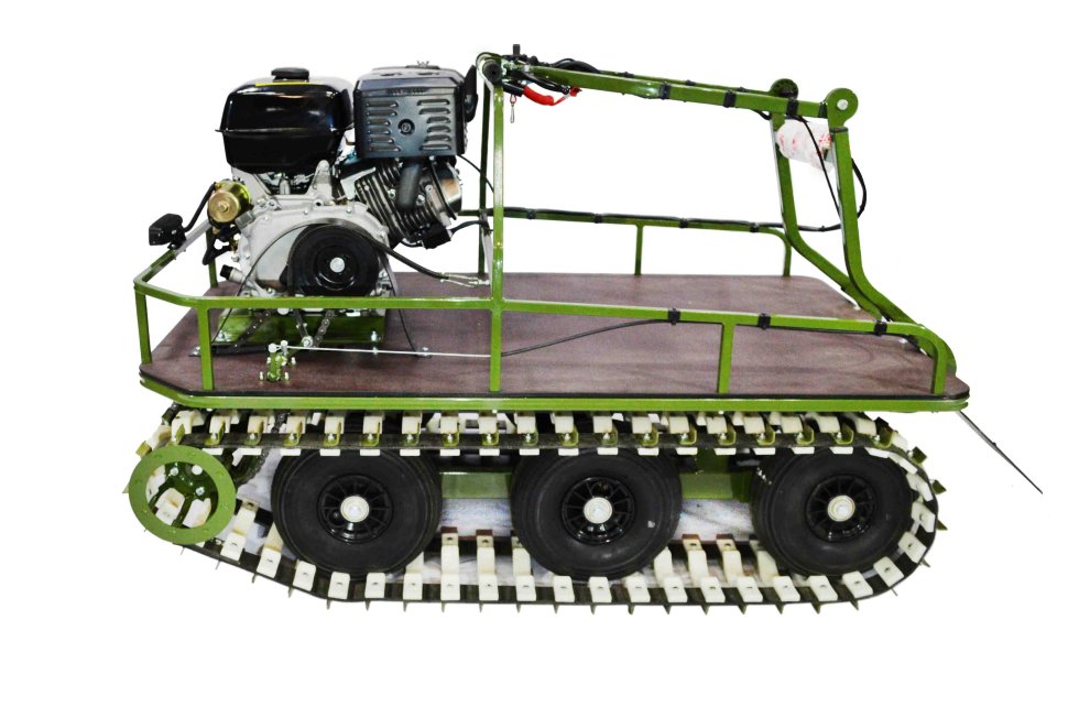 Купить Мотобуксировщик KOIRA TR С понижающим редуктором (для болот), всесезонный. 13 л.с. в Москве фото8
