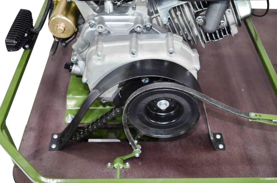 Купить Мотобуксировщик KOIRA TR С понижающим редуктором (для болот), всесезонный. 13 л.с. в Москве фото10