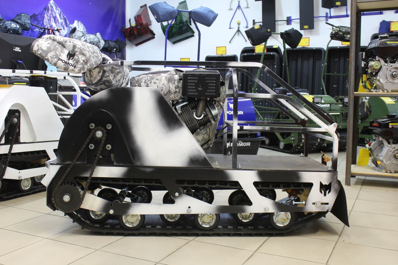 Купить Мотобуксировщик POMOR M-500 K9 в Москве фото3