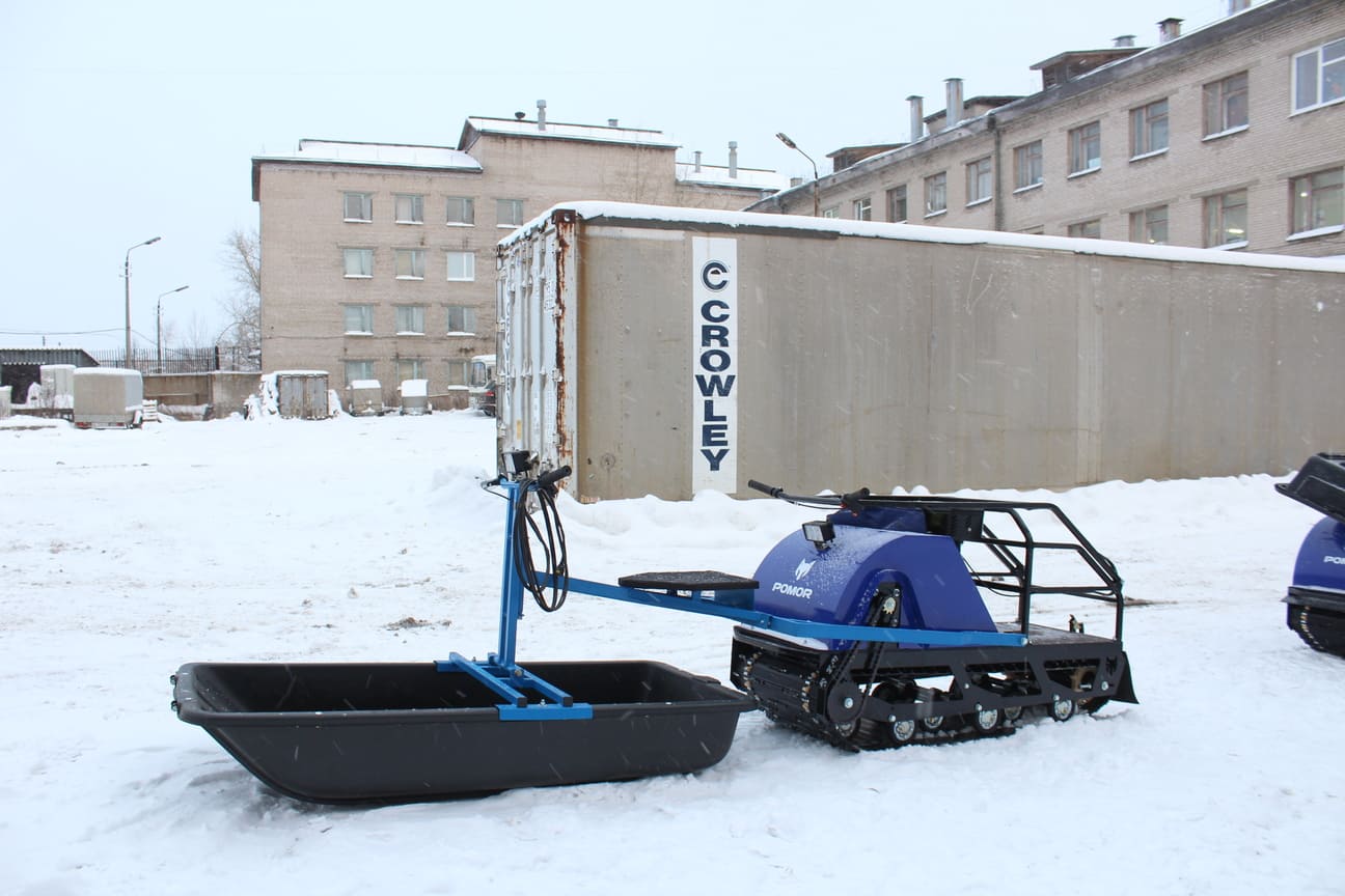 Купить Мотобуксировщик POMOR M-500 K9 в Москве фото7