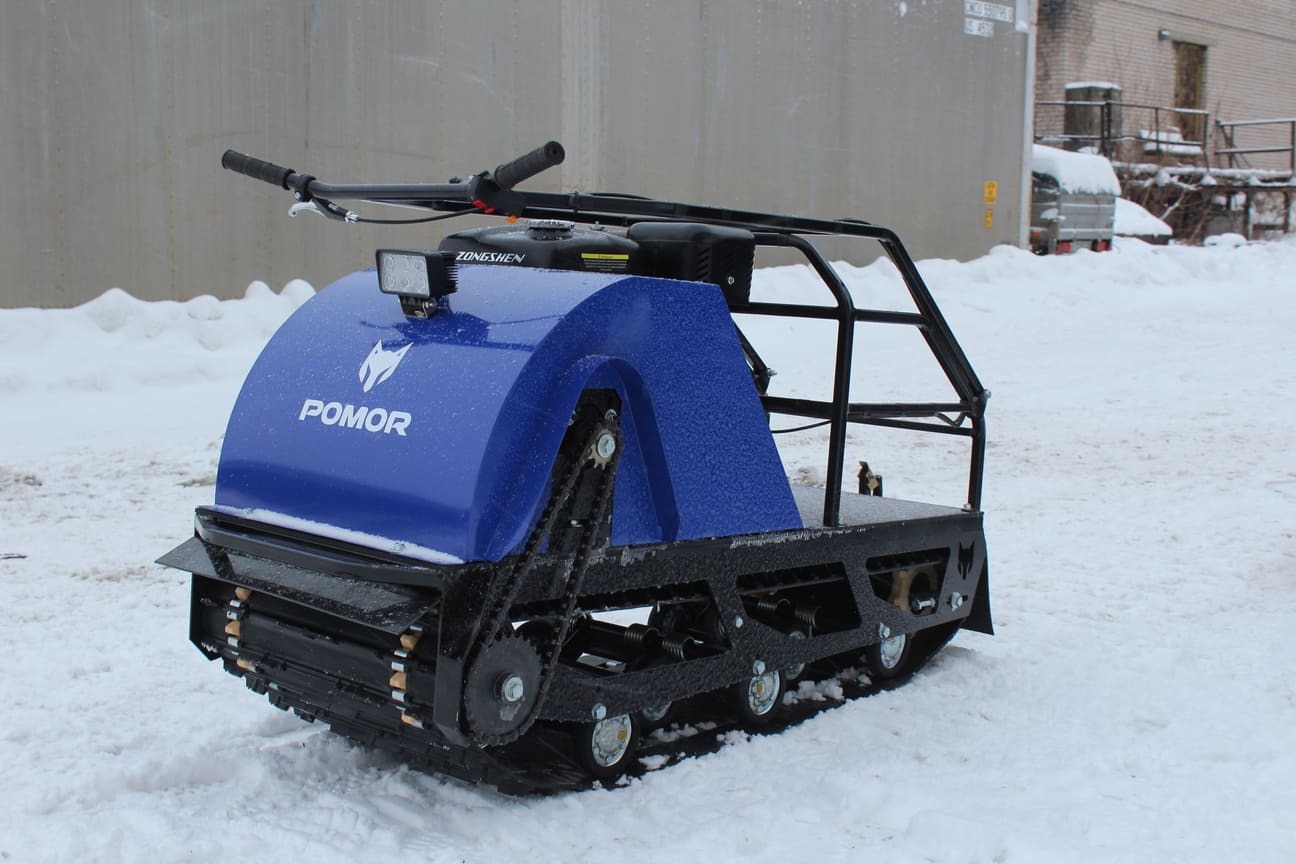 Купить Мотобуксировщик POMOR M-500 K9 в Москве фото10