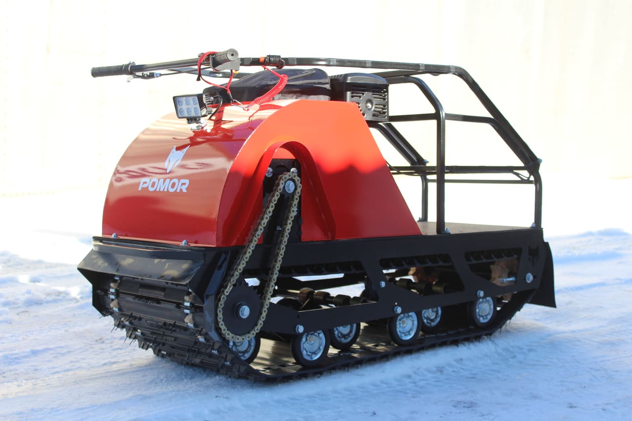 Купить Мотобуксировщик POMOR M-500 K9 в Москве фото12