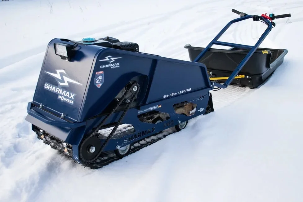 Купить Мотобуксировщик SHARMAX S380 1250 HP6.5 Ultra (2024) в Москве фото28