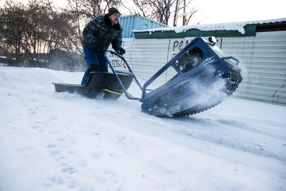 Купить Мотобуксировщик SHARMAX S380 1250 HP6.5 Ultra (2024) в Москве фото30