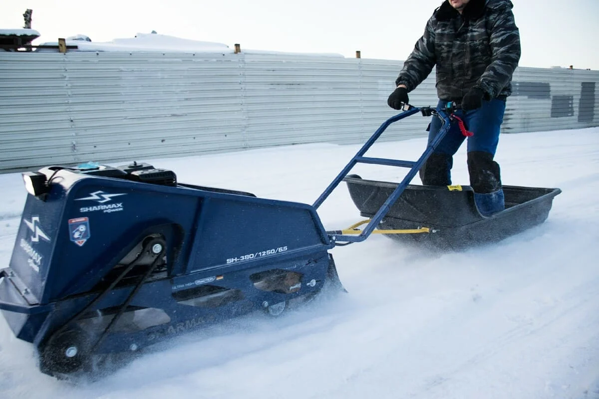 Купить Мотобуксировщик SHARMAX S380 1250 HP6.5 Ultra (2024) в Москве фото33