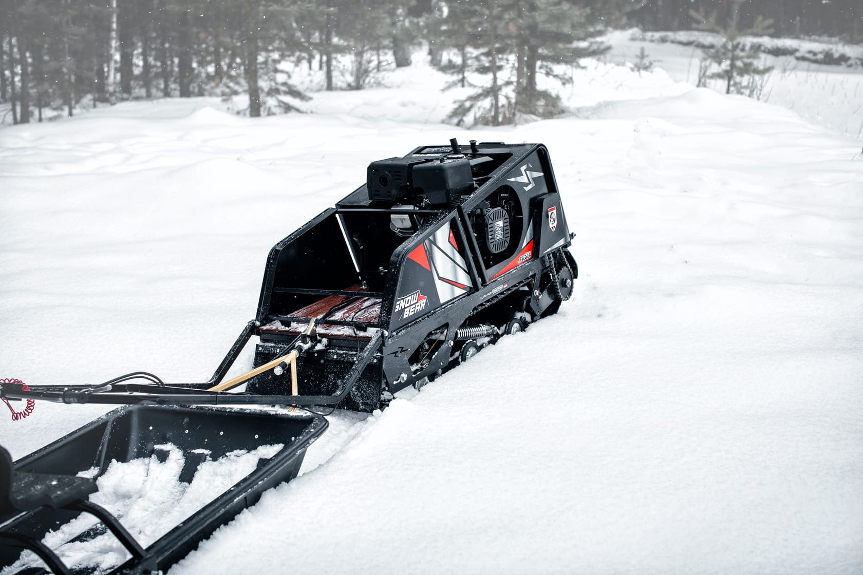 Купить Мотобуксировщик SHARMAX SE500 1450 HP18 Ultra в Москве фото18