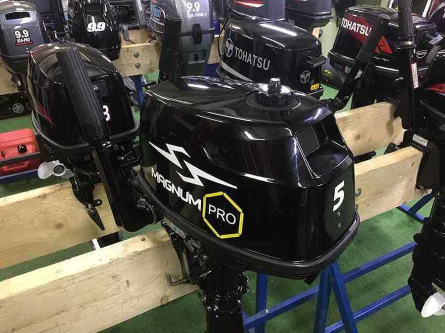 Купить 2х-тактный лодочный мотор MAGNUM PRO SM5HS в Москве фото13