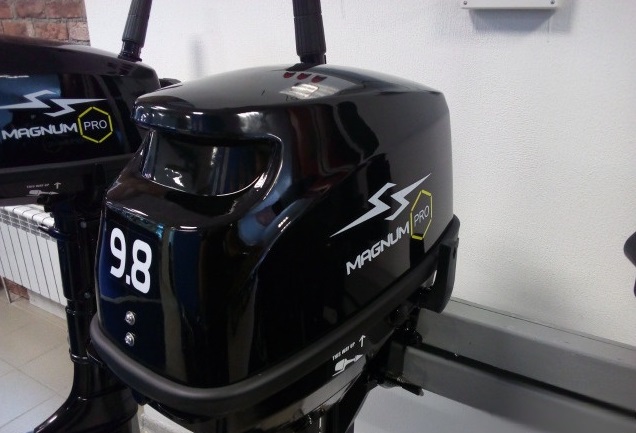 Купить 2х-тактный лодочный мотор MAGNUM PRO SM9.8HS в Москве фото13
