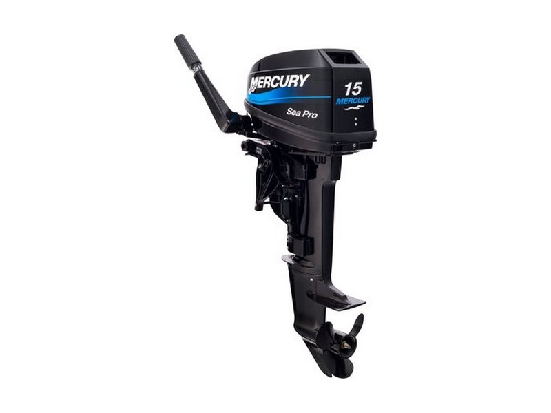 Купить 2х-тактный лодочный мотор MERCURY ME 15 M SEAPRO в Москве фото3