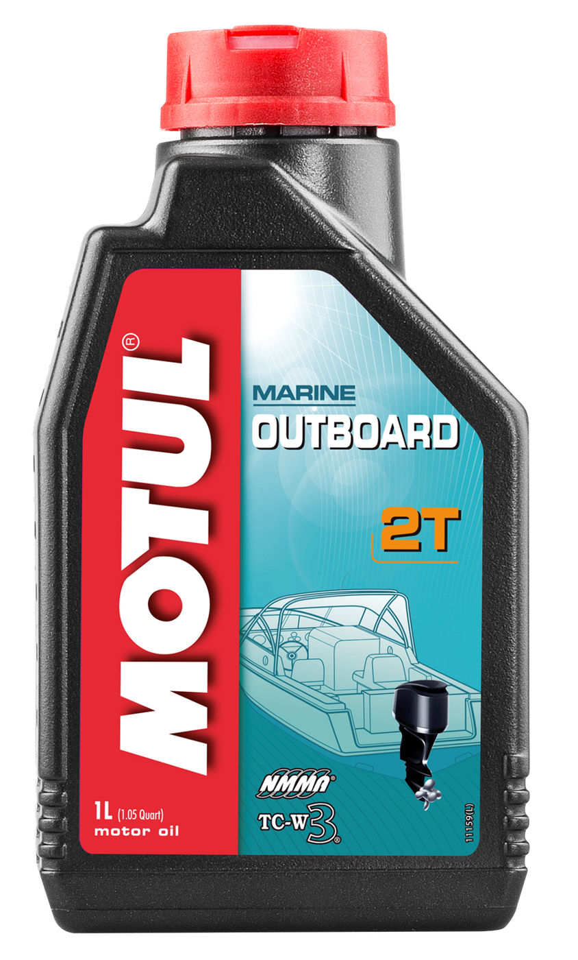 Купить Масло моторное Motul Outboard 2T, минеральное (1 л) в Москве