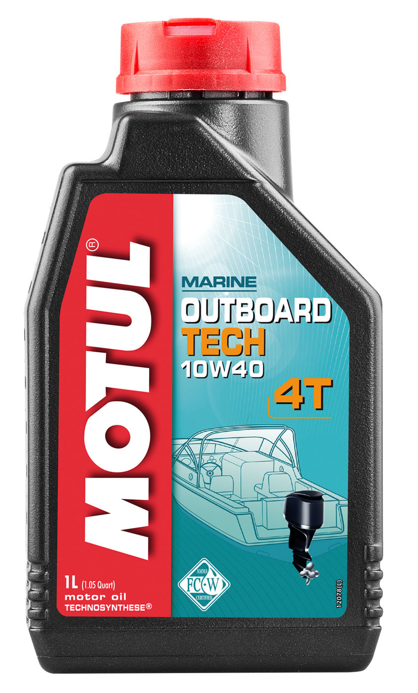 Купить Масло моторное Motul Outboard Tech 4T 10W40, Technosynthese (1 л) в Москве