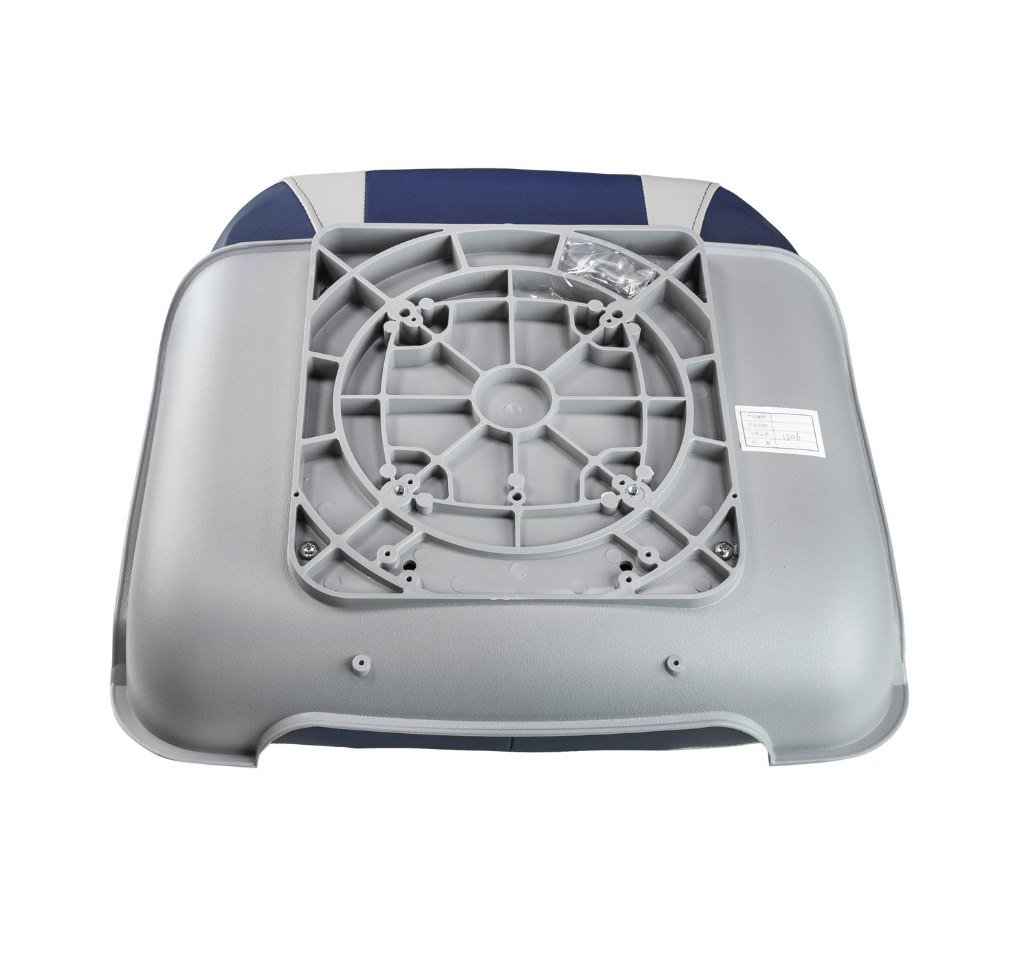 Купить Кресло SKIPPER PREMIUM с высокой спинкой (синий/серый/темно-серый) в Москве фото3