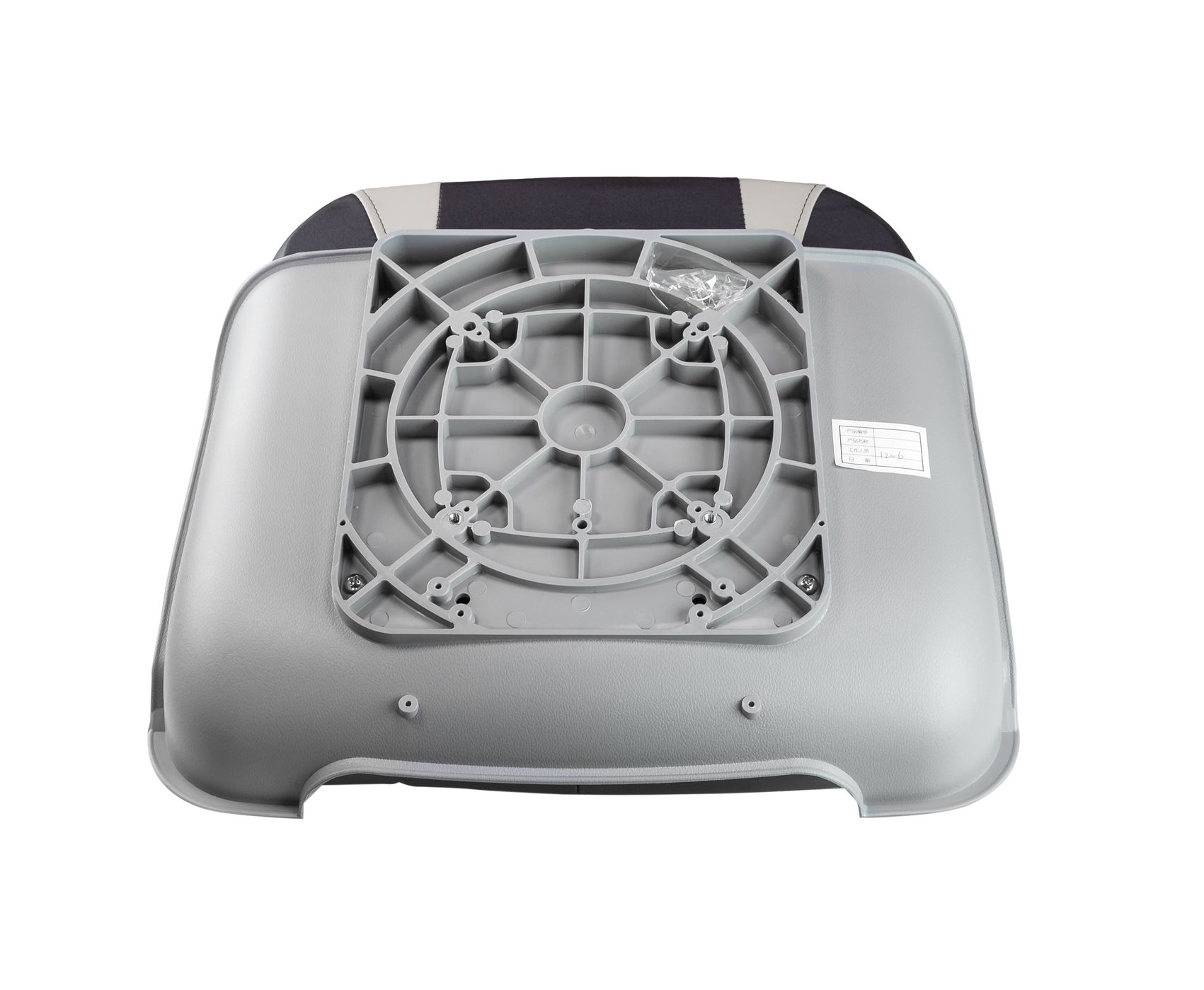 Купить Кресло SKIPPER PREMIUM с высокой спинкой (черный/серый/темно-серый) в Москве фото3