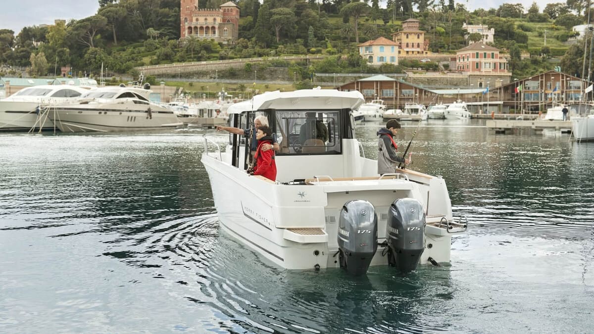 Купить 4х-тактный лодочный мотор YAMAHA F175AETX в Москве фото2