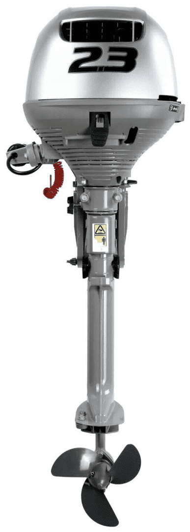 Купить 4х-тактный лодочный мотор HONDA BF 2.3DH SCHU в Москве фото4