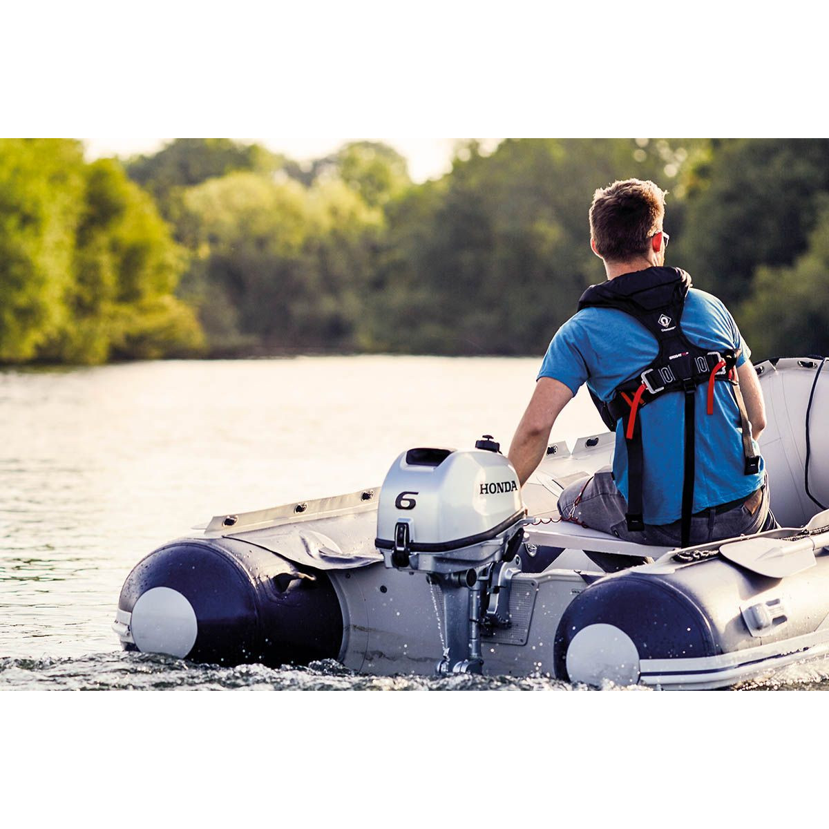 Купить 4х-тактный лодочный мотор HONDA BF6 SHU в Москве фото6