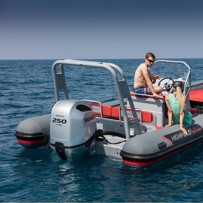 Купить 4х-тактный лодочный мотор HONDA BF250D XDU в Москве фото6