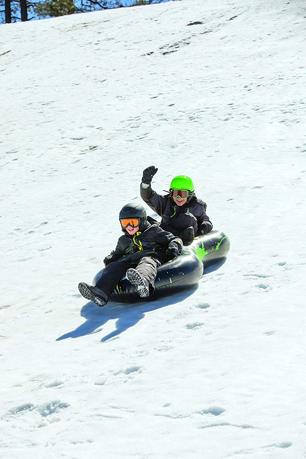 Купить Надувной тюбинг 185х94 см, морозоустойчивый ПВХ в Москве фото5