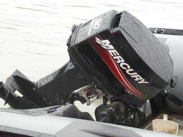 Купить 2х-тактный лодочный мотор MERCURY ME 30 E в Москве фото2