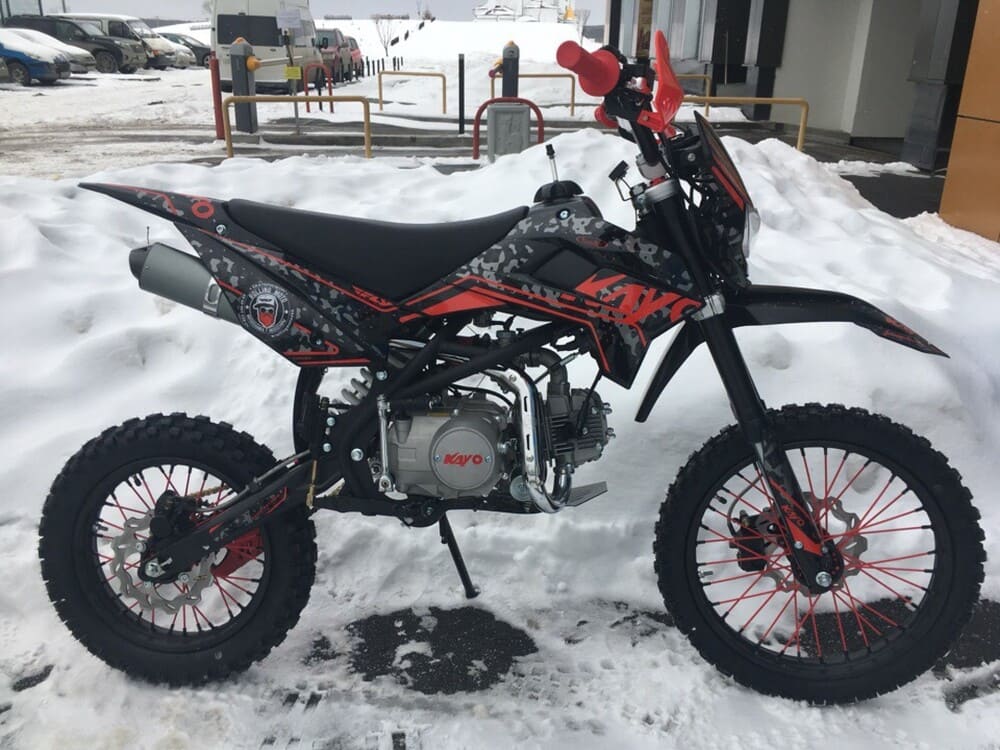 Купить Мотоцикл KAYO Basic YX125 PITBIKE в Москве фото16