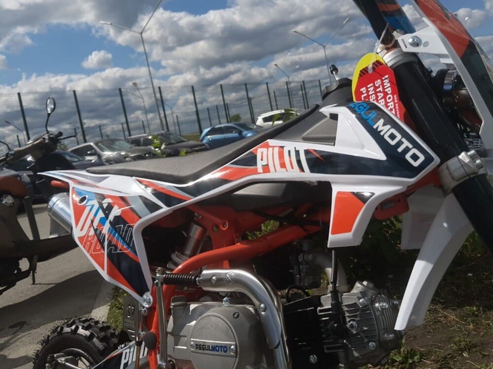 Купить Мотоцикл REGULMOTO Pilot 110EA 12/10 PITBIKE в Москве фото21