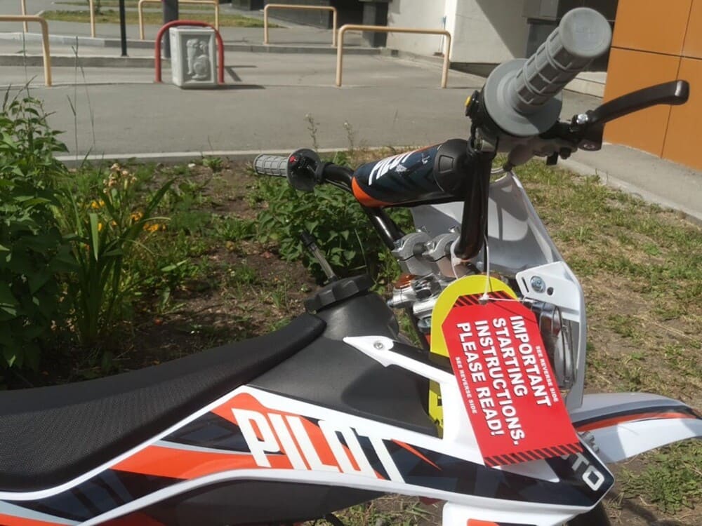 Купить Мотоцикл REGULMOTO Pilot 110EA 12/10 PITBIKE в Москве фото23