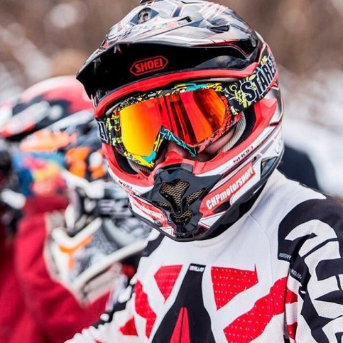 Купить Очки STAREZZI GOGGLES MX HAWAII RED 157-807 в Москве фото3