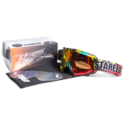Купить Очки STAREZZI GOGGLES MX HAWAII RED 157-807 в Москве фото2