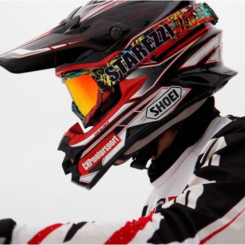 Купить Очки STAREZZI GOGGLES MX HAWAII RED 157-807 в Москве фото4