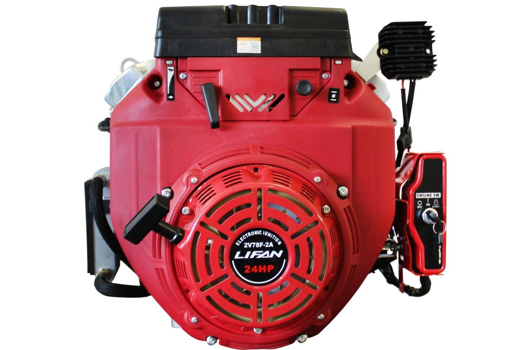 Купить Двигатель бензиновый LIFAN LF2V78F-2A, 24 л.с., D25, 3А ПОД ЗАКАЗ в Москве