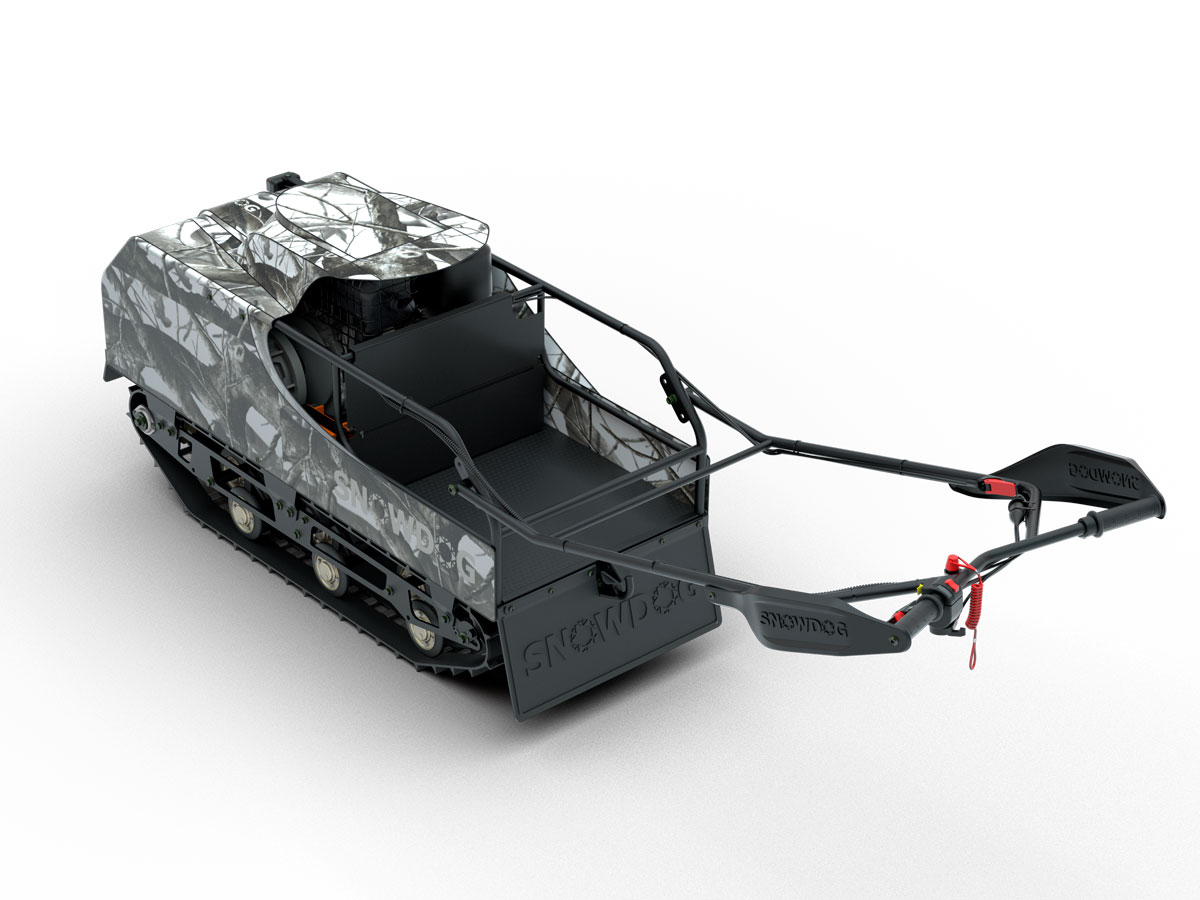 Купить Мотобуксировщик BALTMOTORS Snowdog B420 Utility 2021 (реверс) в Москве фото3